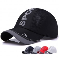 Unisex Baseball Cap Breathable Mesh Sports Sunshade Summer Peaked Cap Trendy Hat  eb-41162928